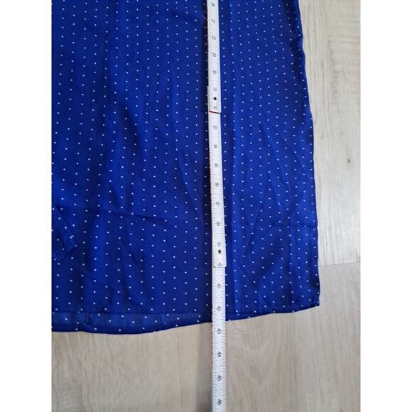 Lulus Slip Dress Sz M Paiton Royal Blue Spaghetti Strap Midi Party Summer Travel - Picture 7 of 7